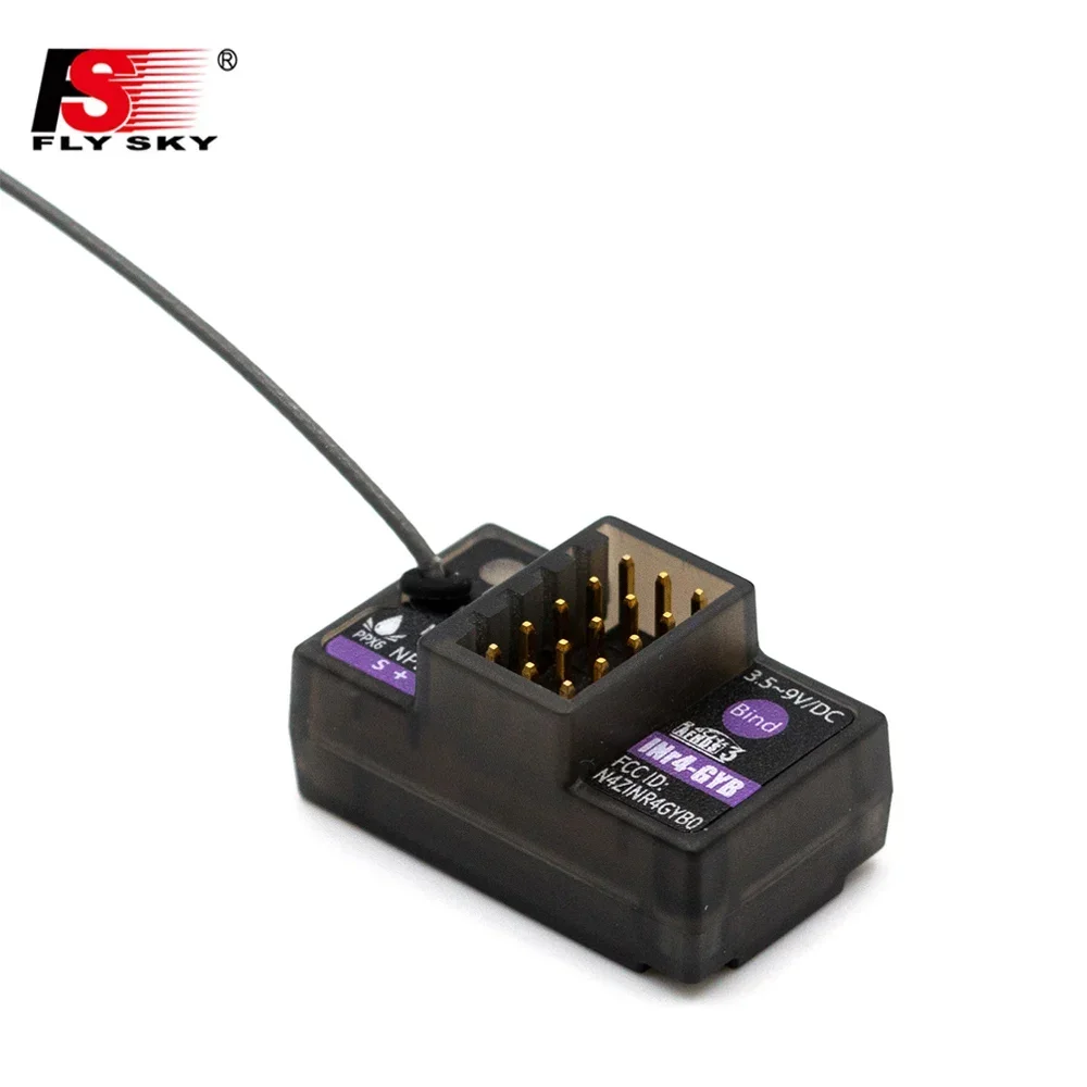 INr4 GYB Remote Control Noble NB4 Gyro Receiver 4 Channels , for Flysky NB4, Noble Lite, Noble Pro Radio Transmitter AFHDS 6