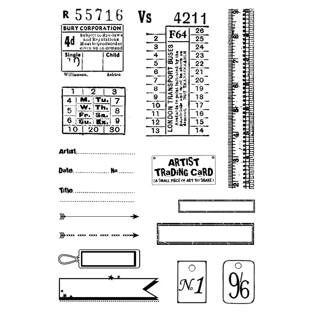 11*16cm Retro Label Border Clear Stamps Vintage Silicone Stamp for DIY Scrapbooking Card Making Craft Decoration Rubber Stamp clear stamps clear rubber stamps