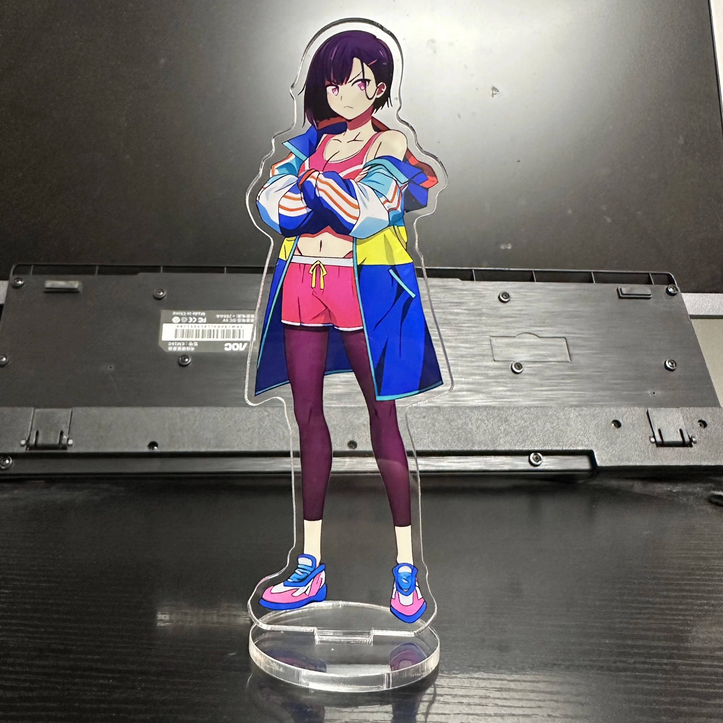 Japonya sıcak Anime Zom 100: ölü karakter modeli kova listesi Cosplay  akrilik standı Model plakası masa dekoru ayakta işareti oyuncaklar -  AliExpress