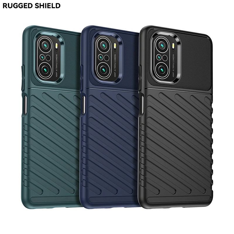 Premium Shockproof Silicone Phone Case - Luxury Design