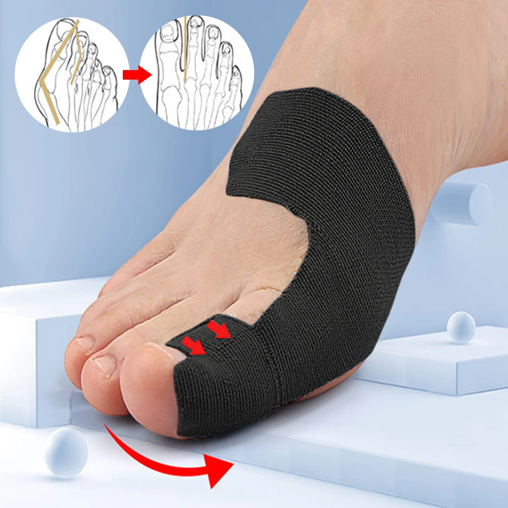 Bunion Corrector Toe Correction Band 10Pcs Self Adhesive Orthopedic Bunion Strap Hallux Valgus Orthosis Corrector Foot Care Tool
