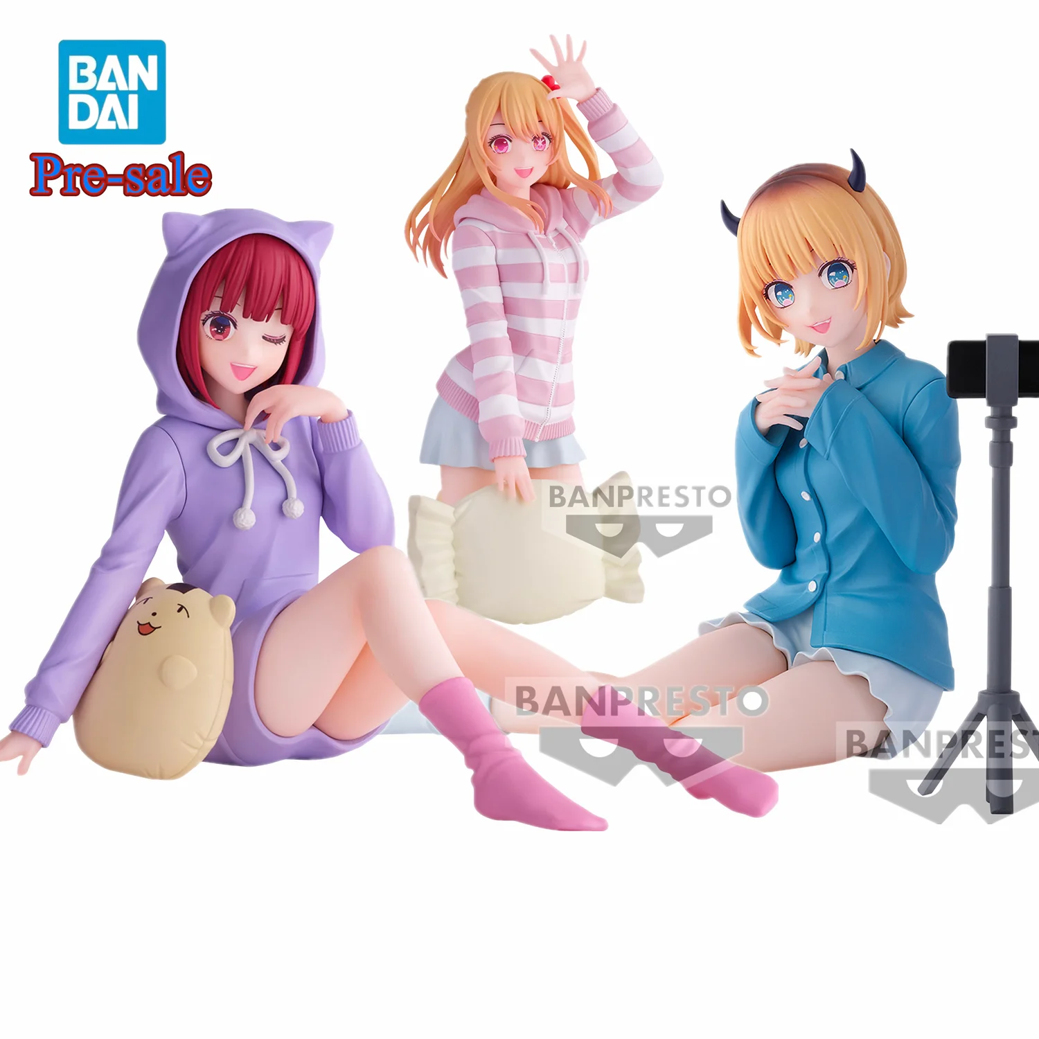 

Original BANPRESTO OSHI NO KO Relax Time MEM CYO Arima Kana Hoshino Rubii Anime Action Figure Toys PVC Model Collector Gift