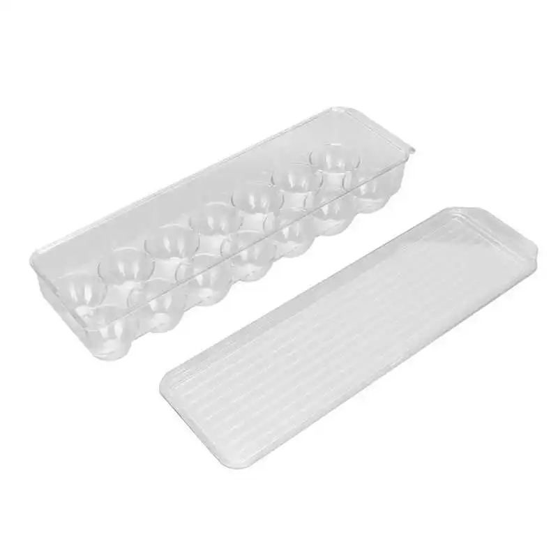 14 Grid Egg Holder Plastic Egg Storage Box Storage Container Egg Tray