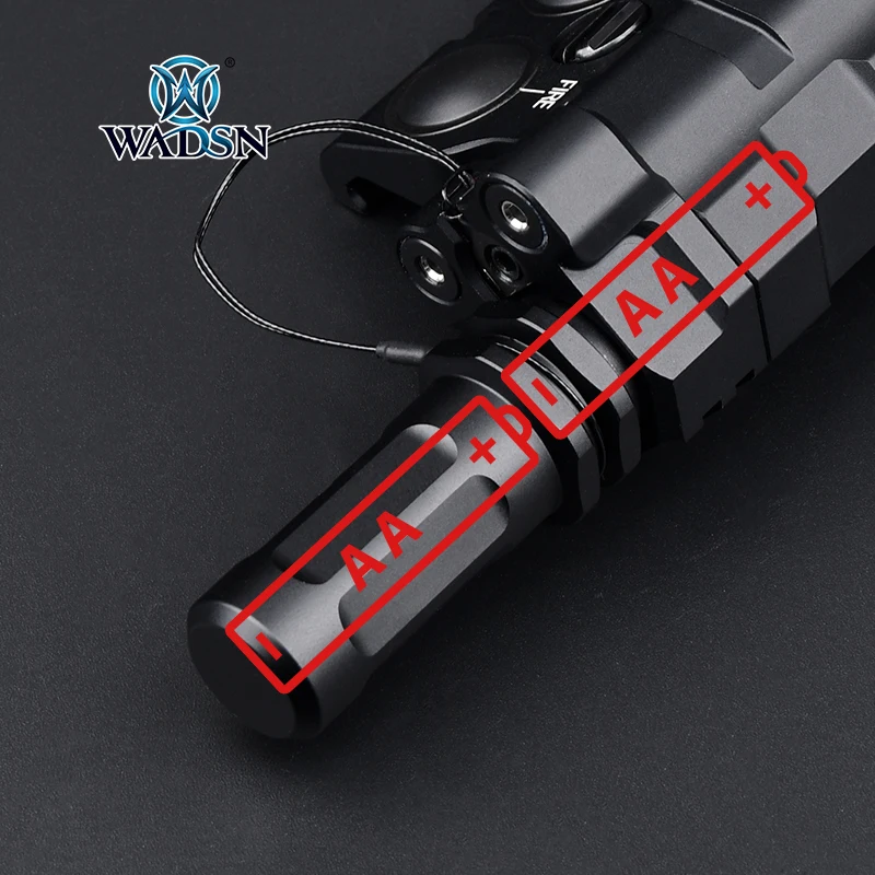 WADSN Metal MAWL C1 Laser AA Battery Compartment Tactical Flashlight Green Red Dot Blue Powerful Laser Pointer IR Accessories