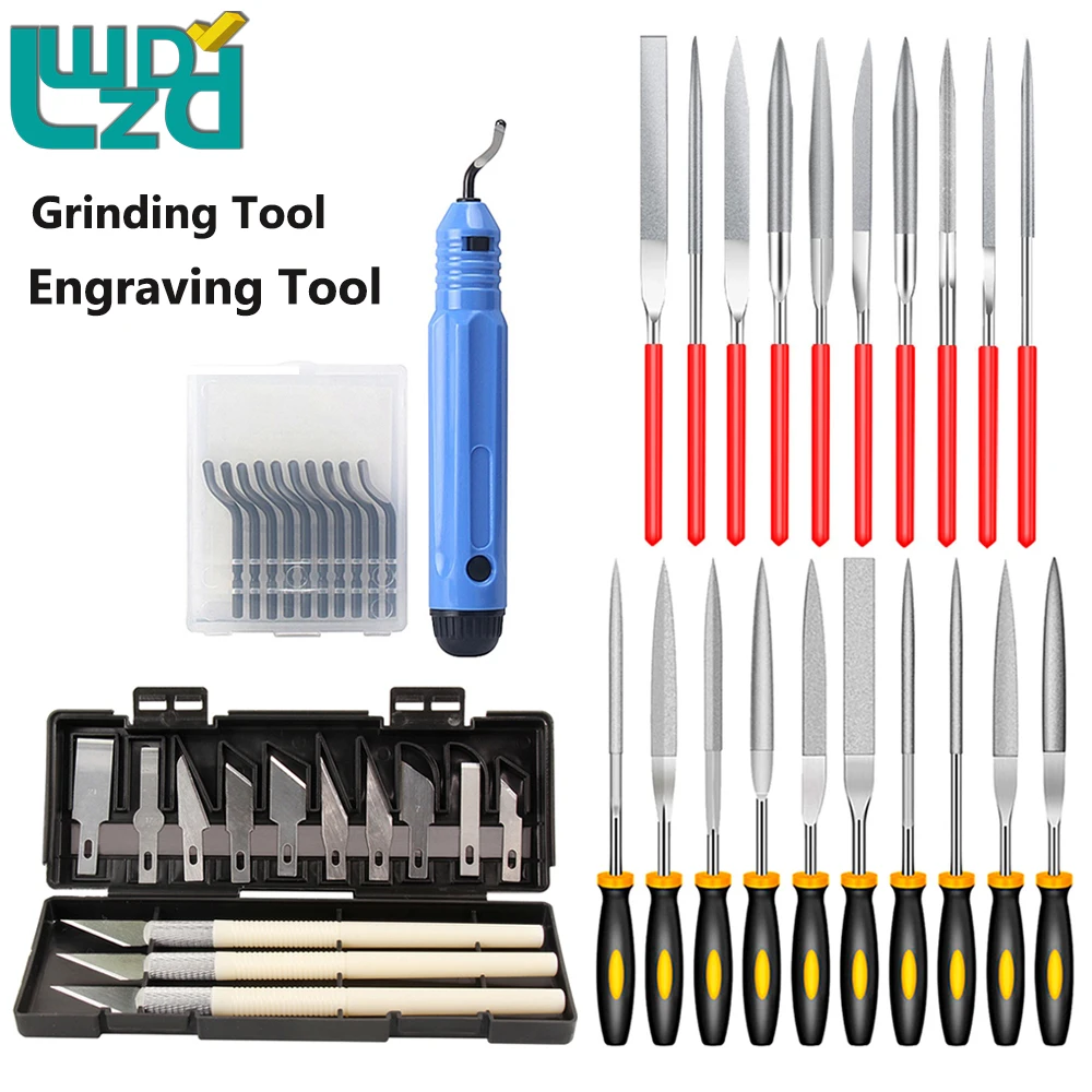 FileCutterScraperTrimmingTool3DModelGrindingToolDeburring