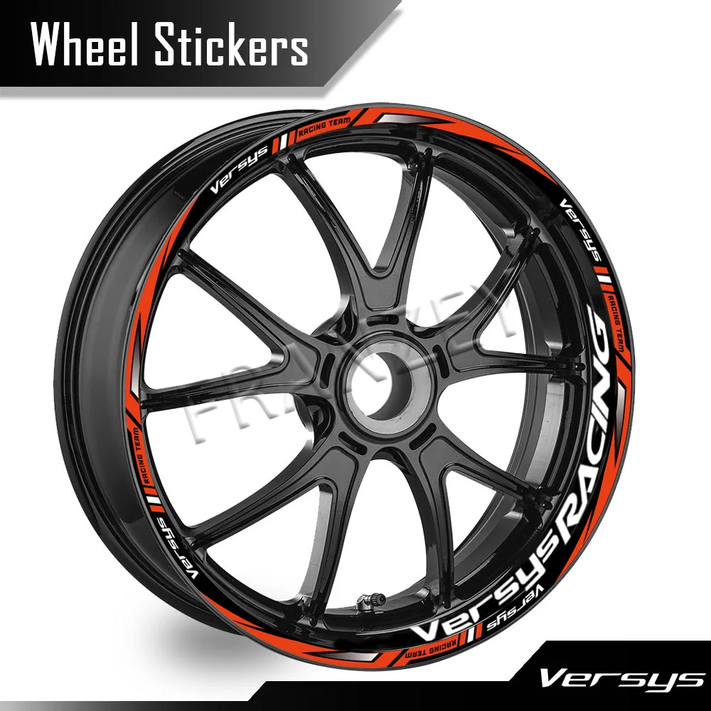 MotorcycleWheelStickersReflectiveRimStripeTapeWaterproof