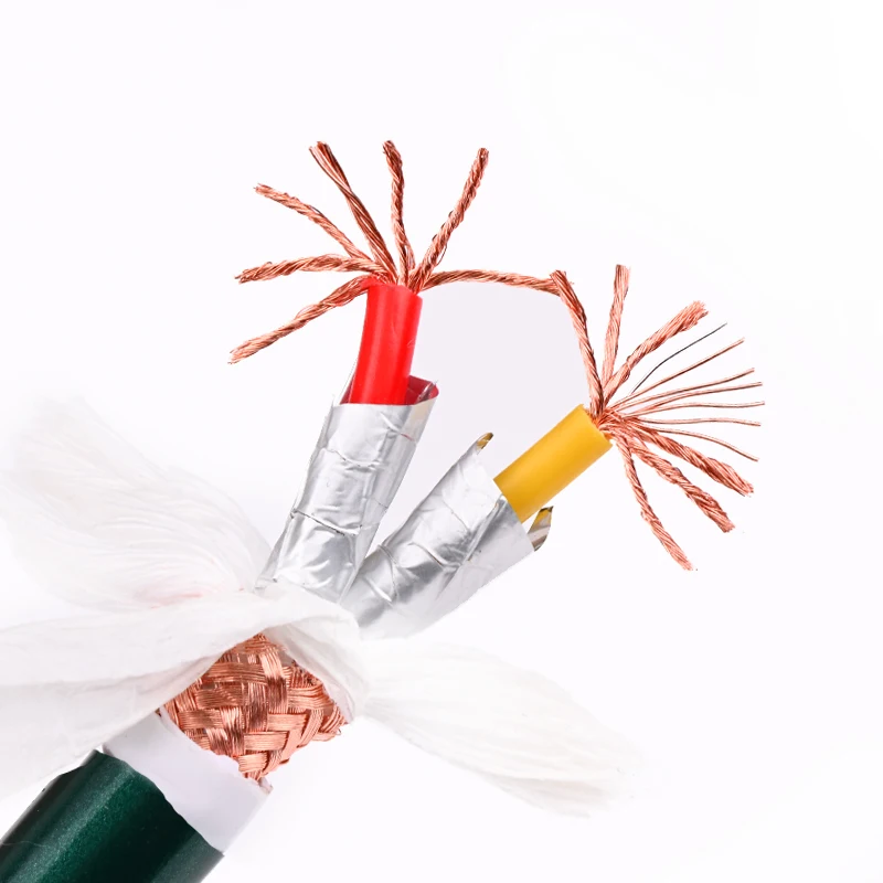 Hi-Fi 7N OCC Placcato Argento 8 Core Auricolari Fai Da Te Fili - Foto 2