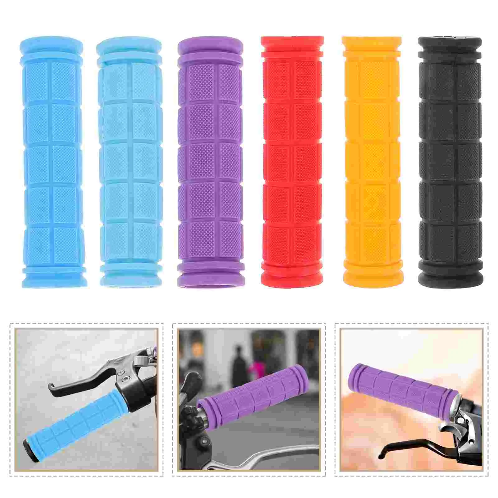 

Bicycle Grip Shockproof Cycling Grips for Handlebars Bike Handles Cover Anti-skid Outdoor Accessories Covers Electric