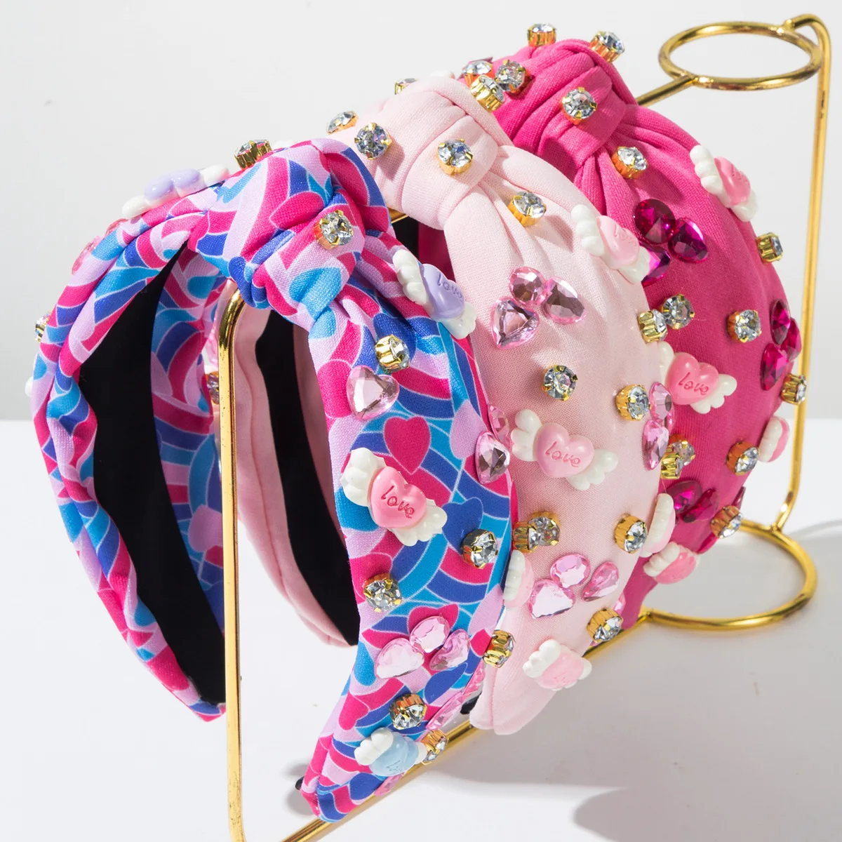 Valentine's Day Angel Wings Heart Letters Hairband Headband Adult Hair AcceHairband Headband Adult Hair Accessories