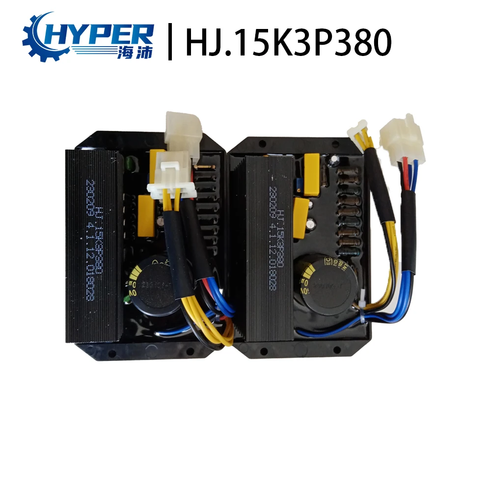 

HJ.15K3P380 AVR 3 Phase 380V 8 Wires Automatic Voltage Regulator 10KW 15KW Portable Power Diesel Generator Spare parts