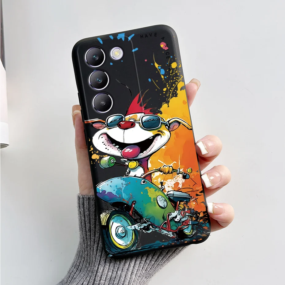 Stylish Painted Soft Silicone Phone Case Cover - Enhanced Protection Bumper