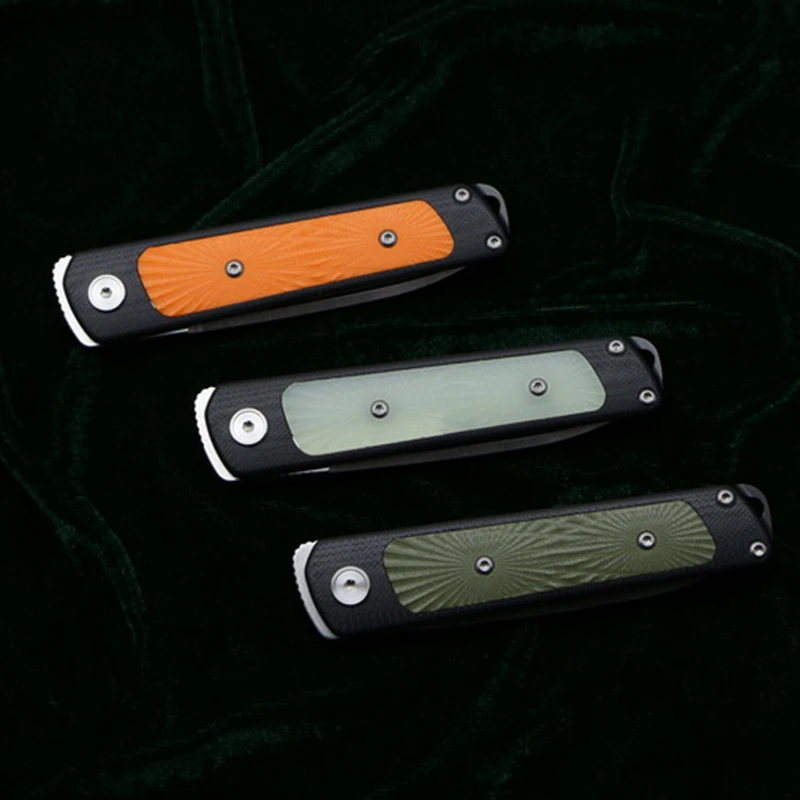 YON XANADU YX622 Folding Knife 14C28N Blade G10 Handle Camping