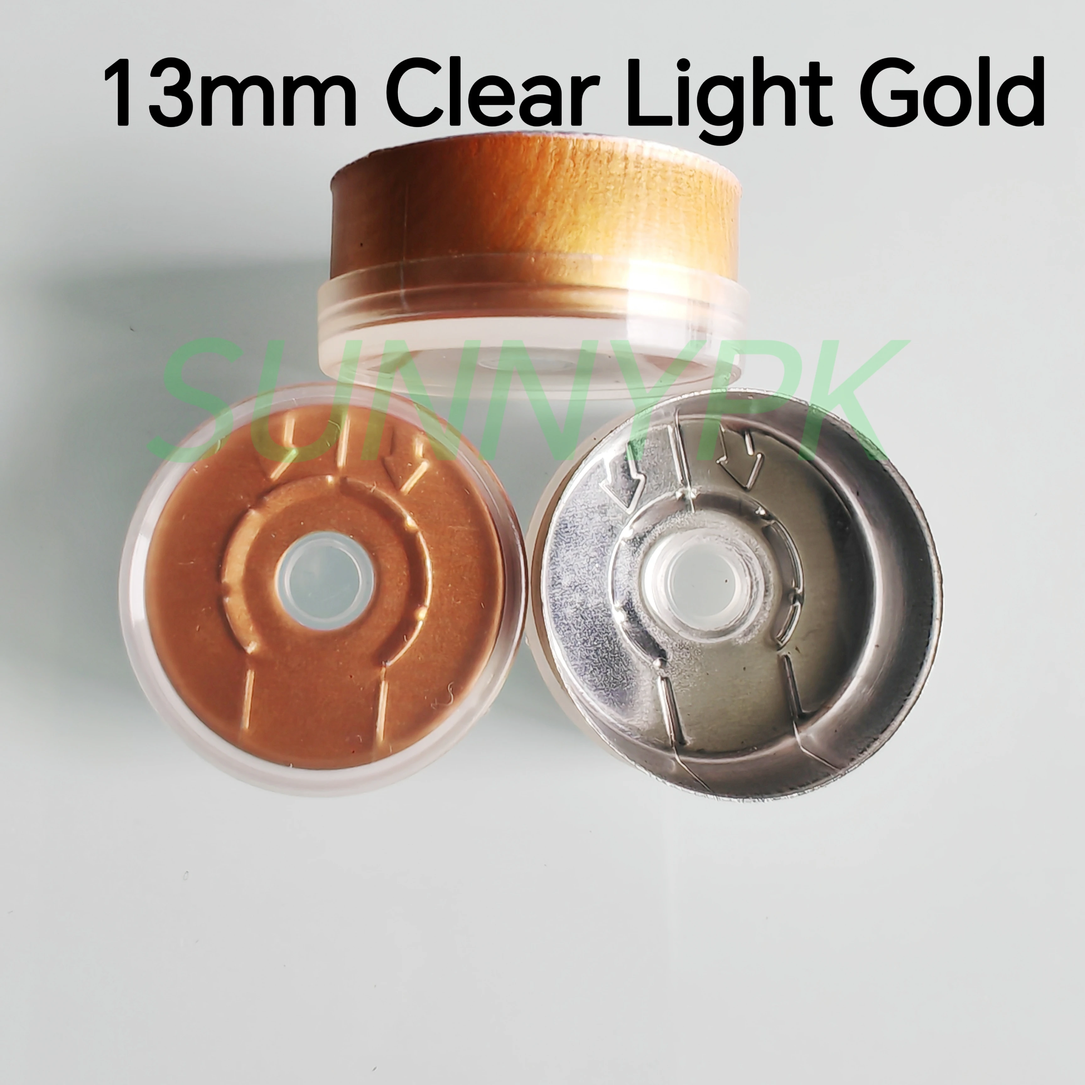 13mm Aluminium Plastic Cap,50pcs/lot! Colored Plastic Caps, Sealing Tear off Cap,Aluminium tops for crimp glass vial