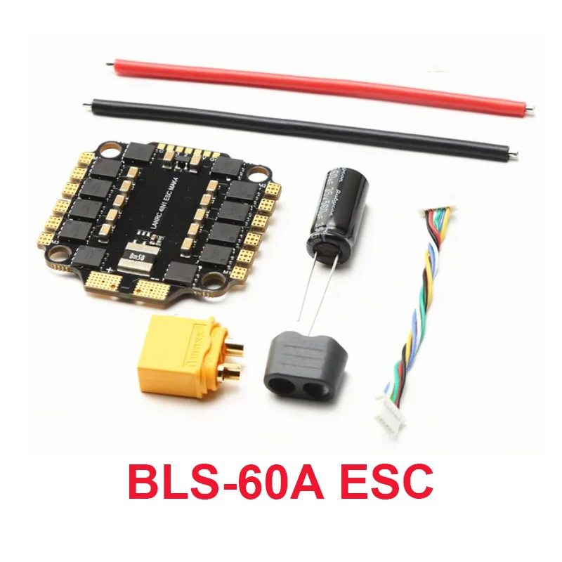 BLS-45A/60A 4in1 ESC BetaFlight/INAV OSD pour Drone RC FPV