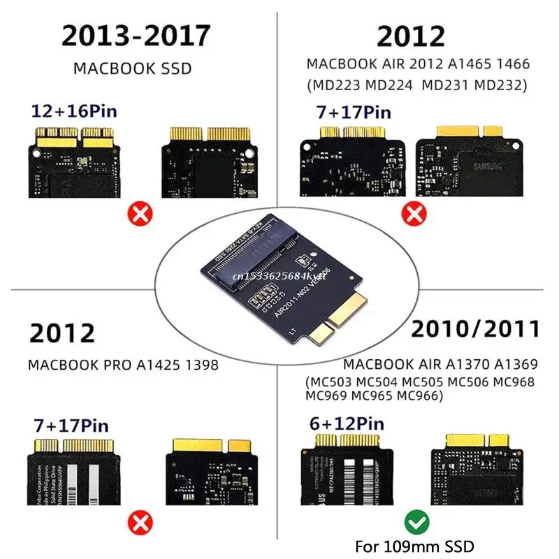 M.2 NGFF SSD  ī, ׷̵ 2010-2011  macbook Air A1369 A1370 Dropship