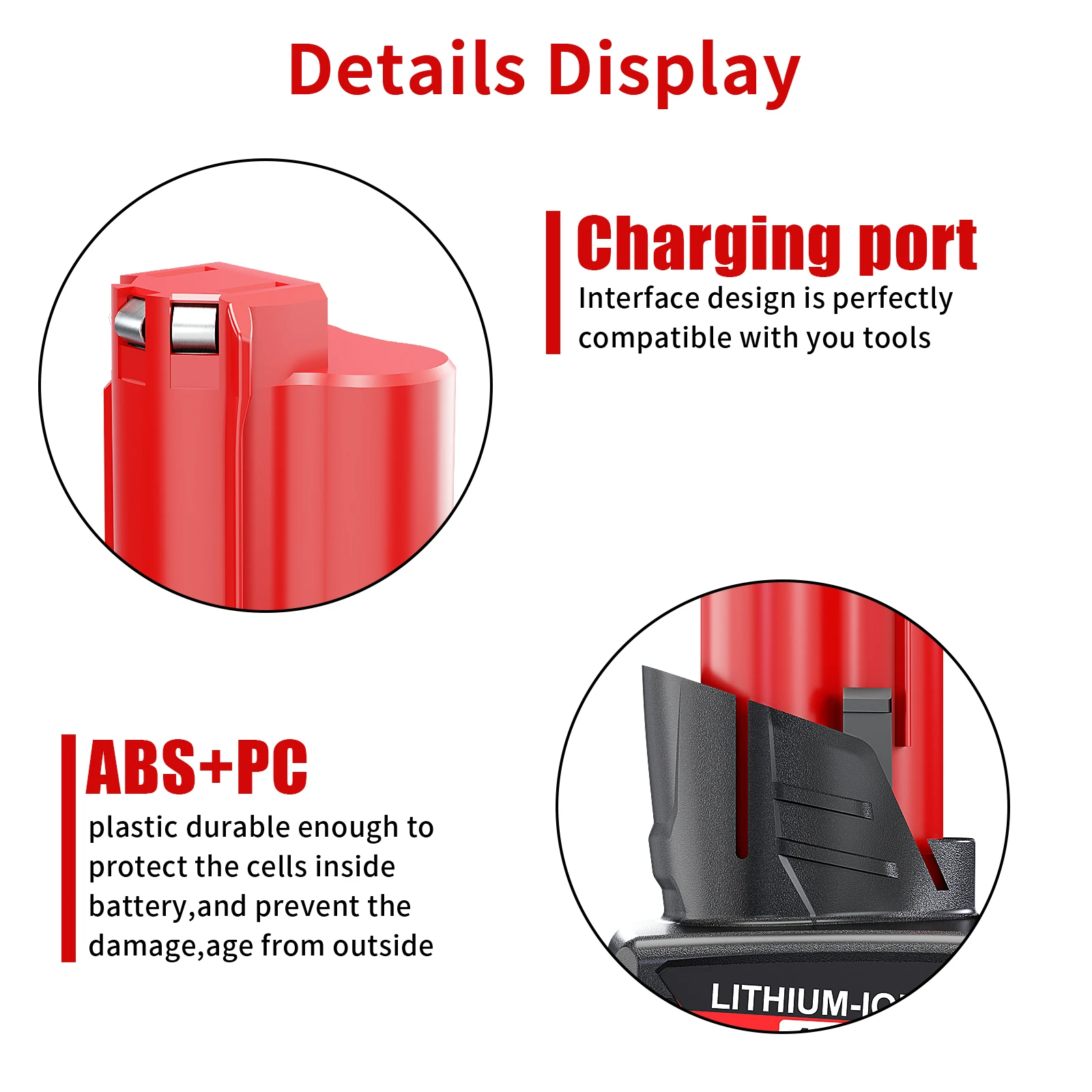 12V Rechargeable Battery 3.0/6.0/9.0mAh For Milwaukee M12 XC 48-11-2410 48-11-2420 48-11-2411 12-Volt Cordless Tools Battery