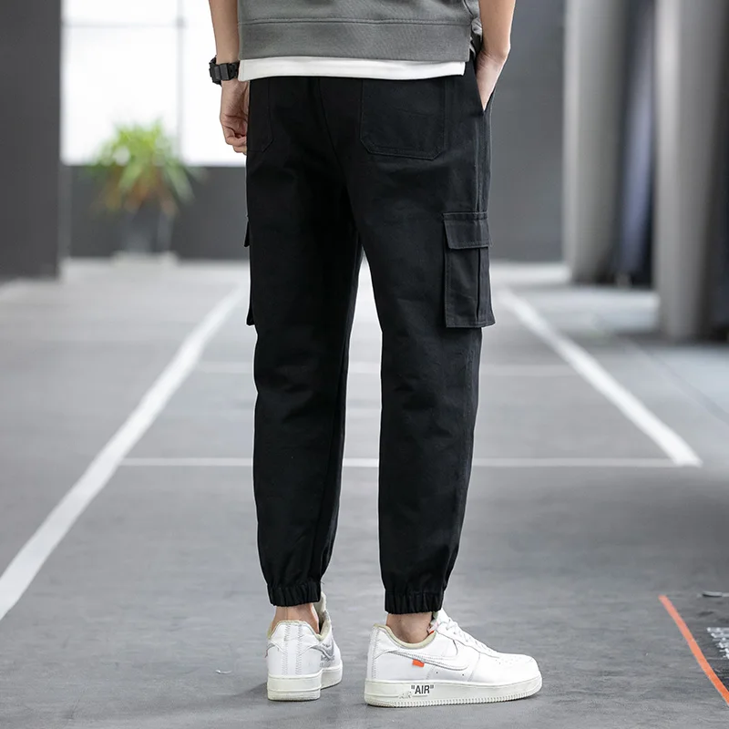 Multi-Pocket Cargo Pants Men Brand New Hip Hop Cotton Casual Joggers Men Sweatpants Streetwear Oversize Harem Trousers M-8Xl