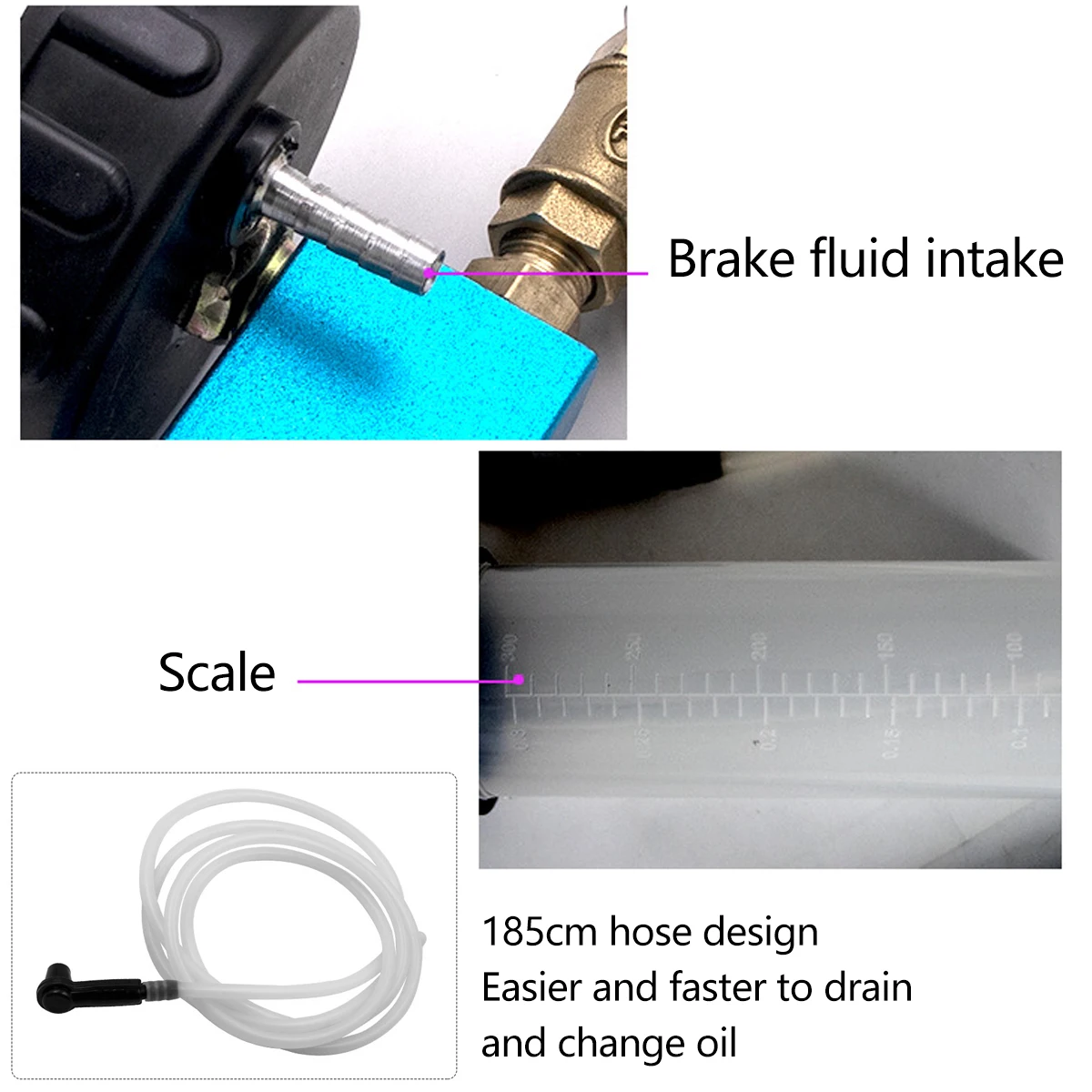 Car Brake Fluid Oil Pump Auto Oil Change Tool Hydraulic Clutch Bleeder Brake Fluid Change Extractor Tool Car Repair
