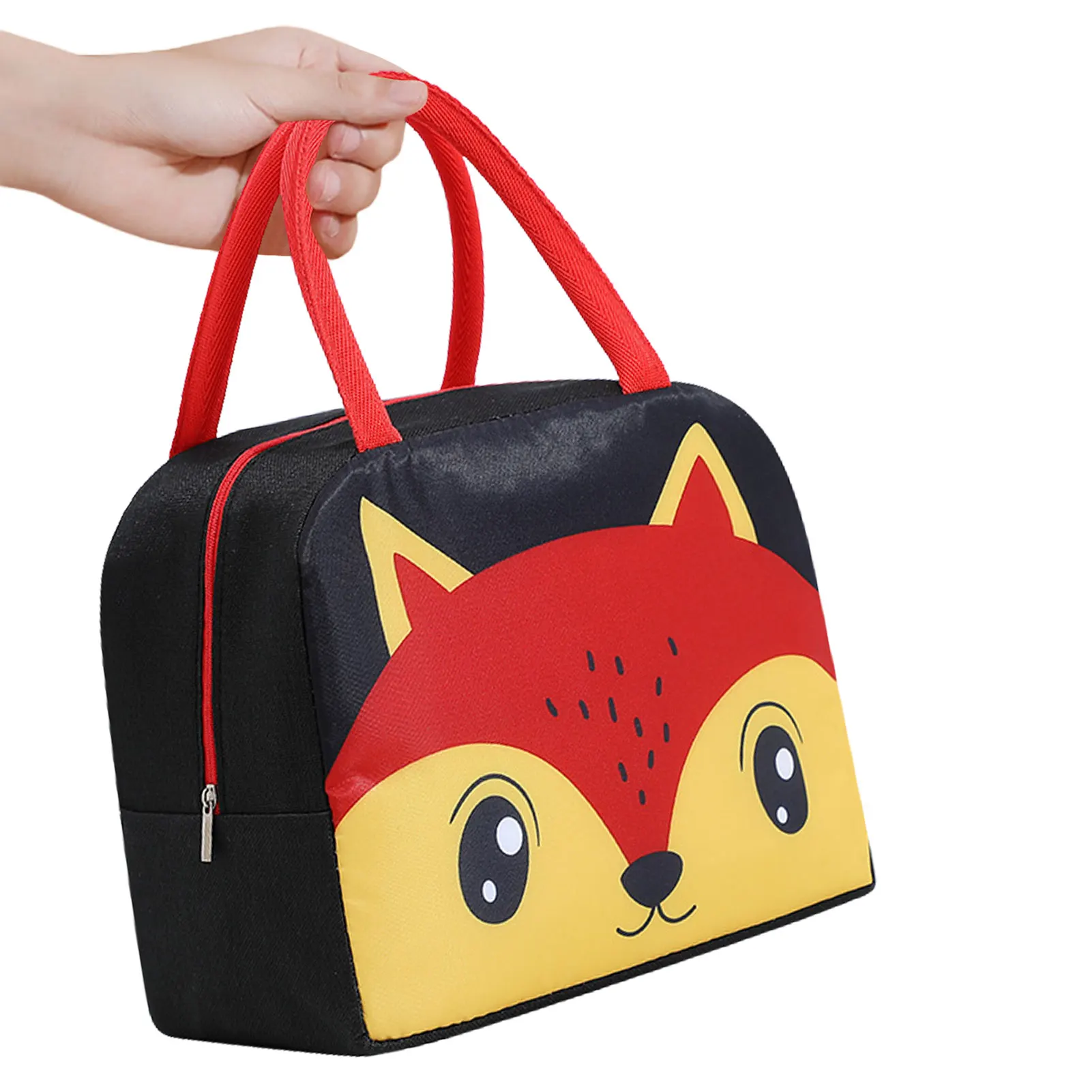 

Women's Insulated Picnic Bag Cartoon Thermal Lunch Tote Bag Water-Resistant Thermal Bag For Working Picnic Beach Sporting