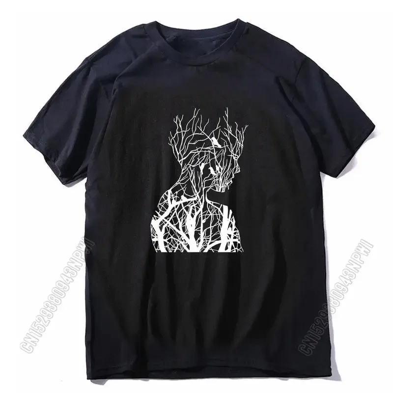 

Крутая Мужская футболка из 100% хлопка, повседневная мужская футболка с графическим дизайном, летняя свободная Мужская футболка с круглым вырезом, футболка оверсайз