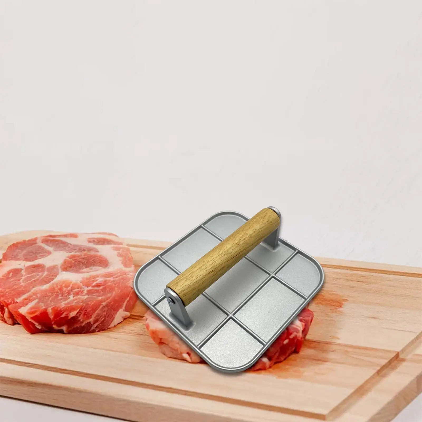 Aluminum Alloy Burger Press Nonstick Steak for Grilling Tool