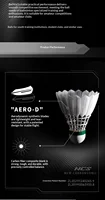 12pcs Stable New Carbon Fiber Gym Badminton Artificial Durable Shuttlecock NCS PRO Sport Accessory Adults Fun Fitness 6