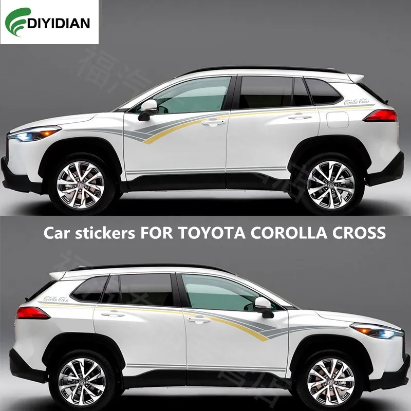 Car stickers FOR TOYOTA COROLLA CROSS body exterior decoration