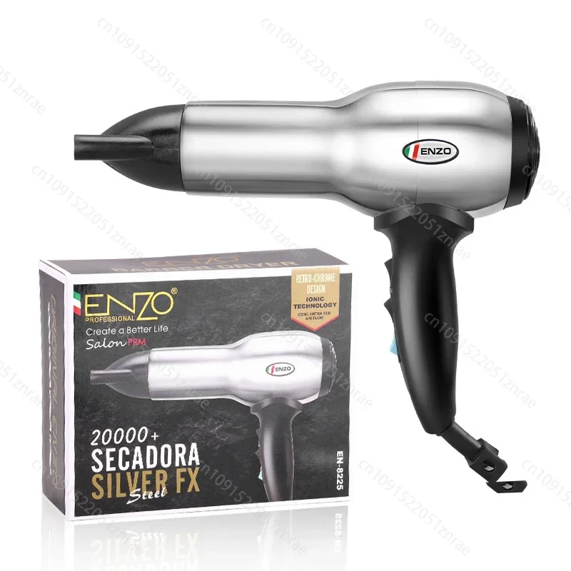 ENZO Professional High Speed Hair Dryer Powerful Strong Wind Blow Dryer Hair Care Hair Styler Negative Ions Barber 4