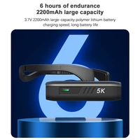5K Head Mounted Camera Wearable WiFi Video Camera Camcorder Webcam 30MP Anti-shake IPX5 Waterproof for Vlog Video Recording - Image 4