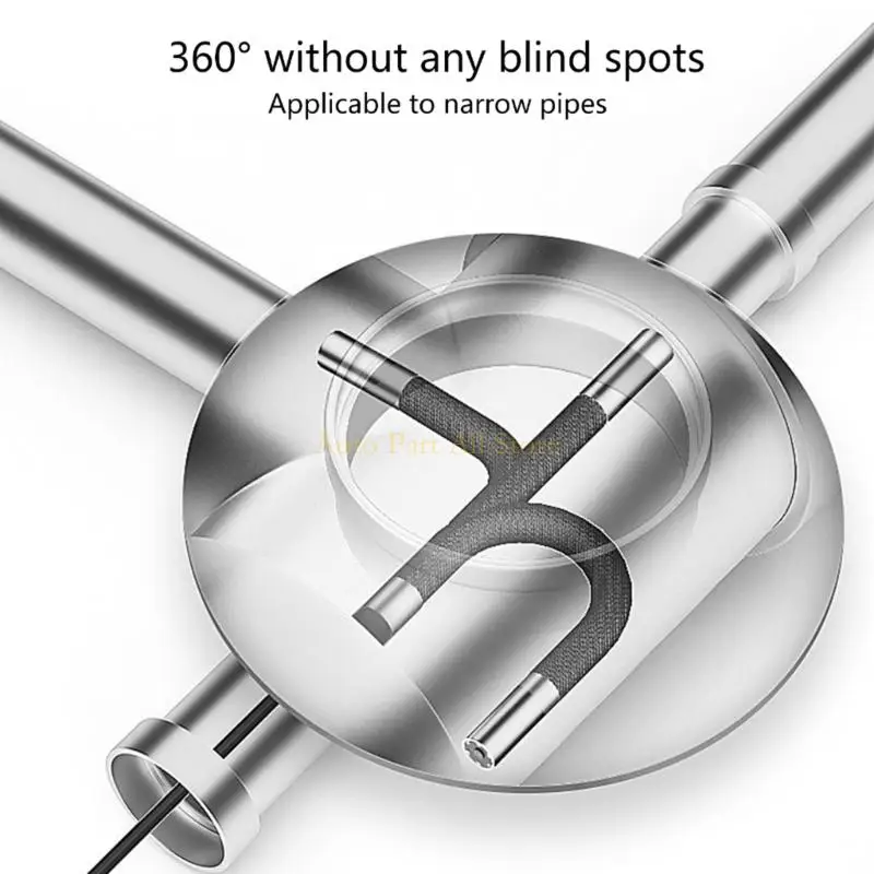 J0MA 산업 내 내시경 검사 카메라 6mm/8mm 렌즈 보스코프 카메라 조절 가능한 가벼운 유연한 내시경 카메라