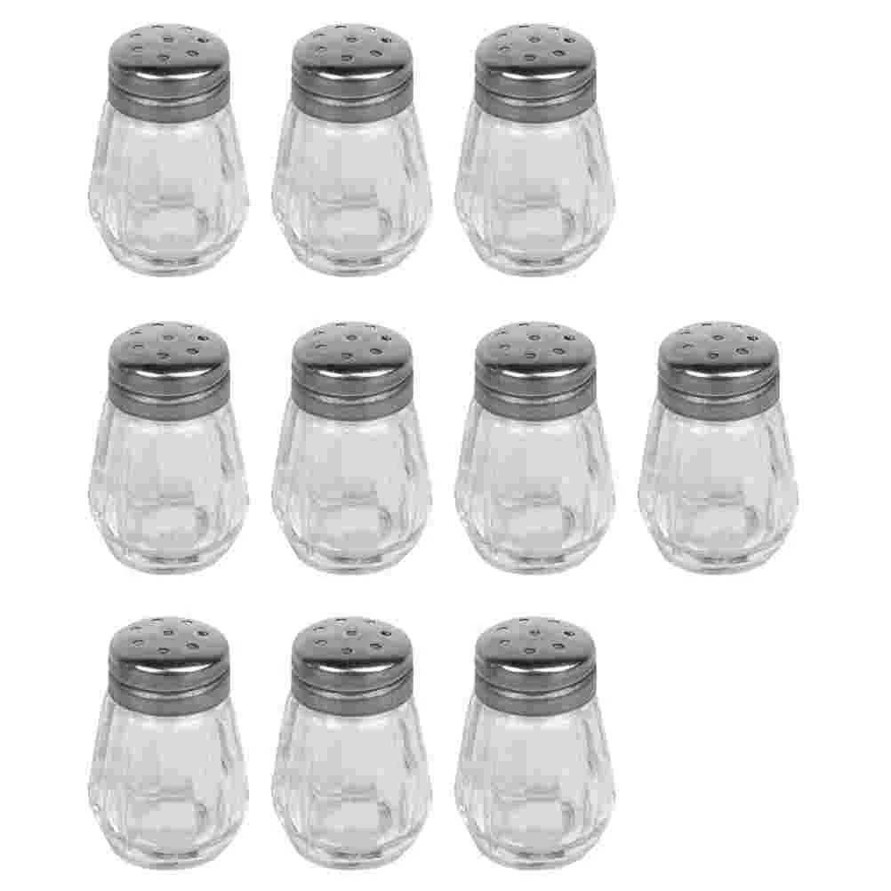 Spice Shaker Spice Shaker Set Food Storage Container Mini Salt Shakers Kitchen Glass Condiment Bottles Pepper Bottles BBQ Seasoning Containers Coffee Bean Storage Container