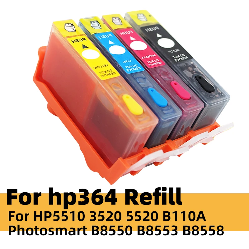 Для HP 3520 заполненный чернилами картриджи Deskjet 3070A 4610 4620 5510 для Photosmart 5511 5512 5514 5515 5520