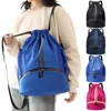 Drawstring Basketball Bag with Shoe Compartment Outdoor Sports Bag Dry & Wet Separation Hiking Climbing Backpack for Men Women 1