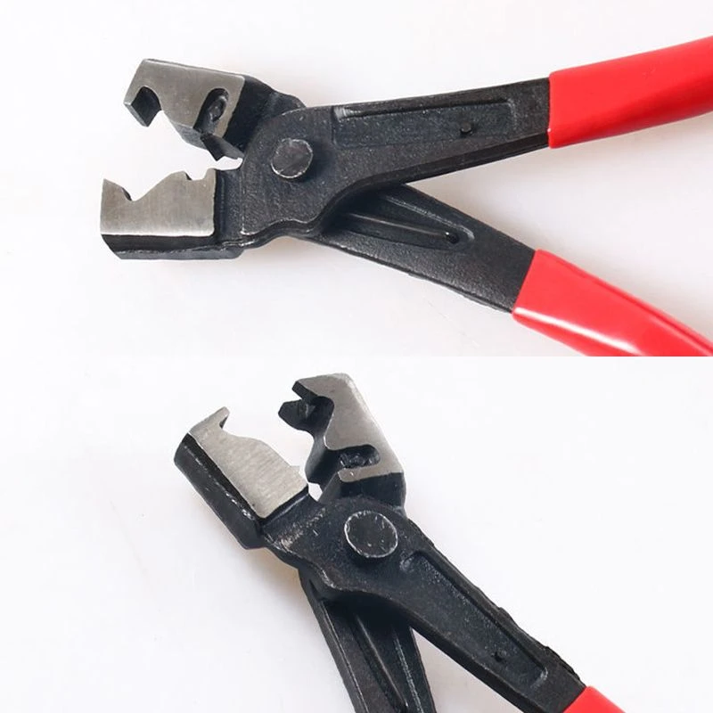 Automobile Pipe Bundle Pliers 45 Steel R Type Collar Hose Clip Clamp