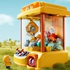 Cute Yellow Duck Doll Machine Coin Operated Play Game Mini Claw Catch Toy Machines Dolls Children Interactive Toys Birthday Gift 1