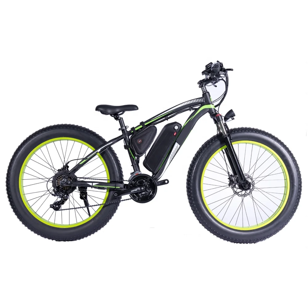 Nuova Batteria Da 350W 26 Pollici 48V 10Ah Fat Bike Elettrica E-Bicycle E Bike Bicicletta Elettrica Mtb In Alluminio