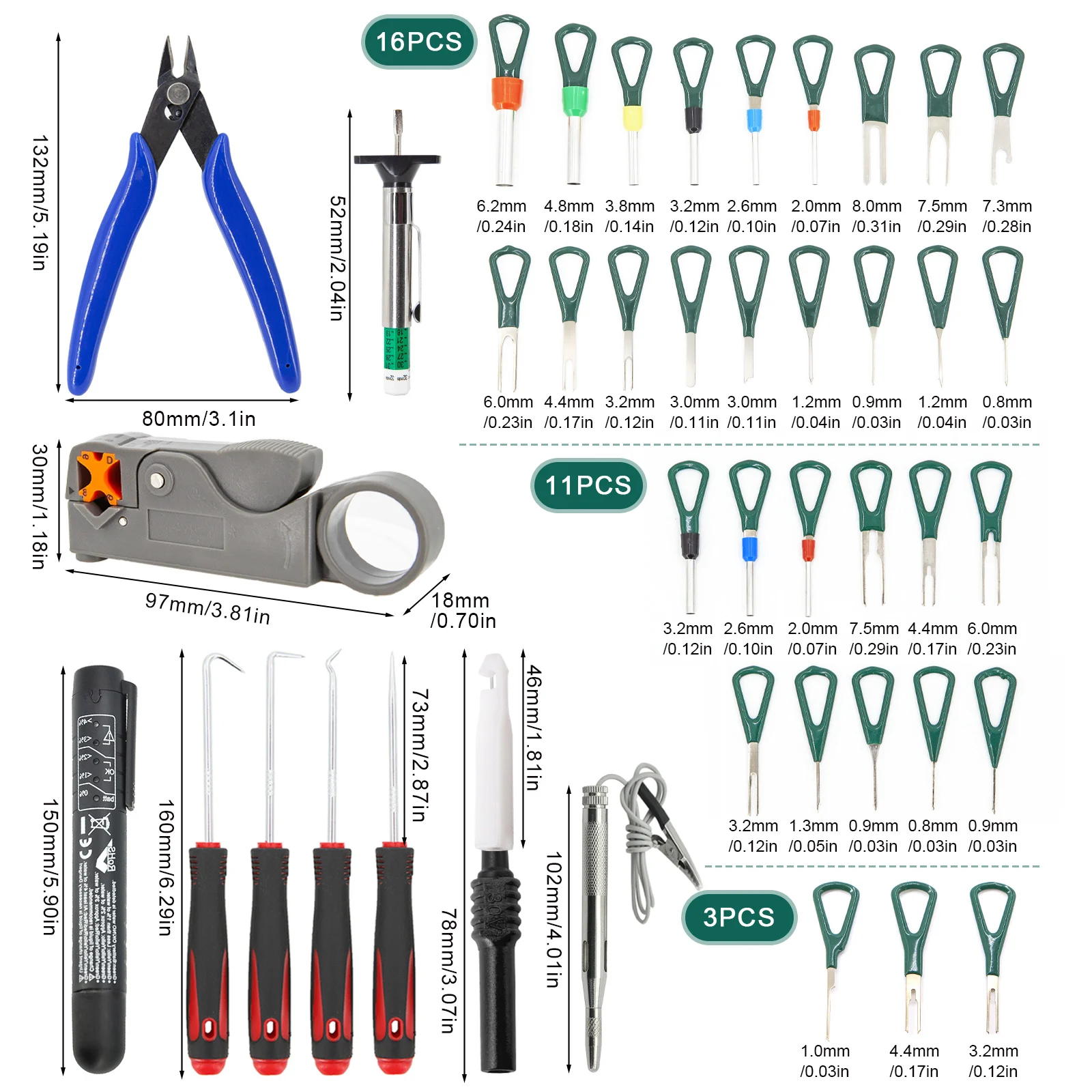 SK Professional HVAC Tools — 179-Pc. Set, Model# VTS 03702 | Northern Tool, image size:1600x1600