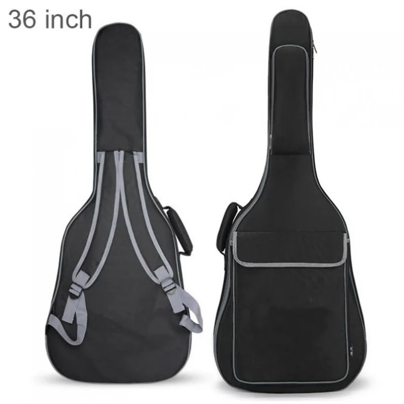 36 Inch Oxford Fabric Guitar Case Gig Bag Double Straps Padded 10mm Cotton Soft Waterproof Backpack guitar bag