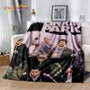 Retro Rock Band 3D L-Linkin Park Soft Flannel Blanket for Beds Bedroom Sofa Picnic,Throw Blanket for Cover Outdoors Leisure Gift 2