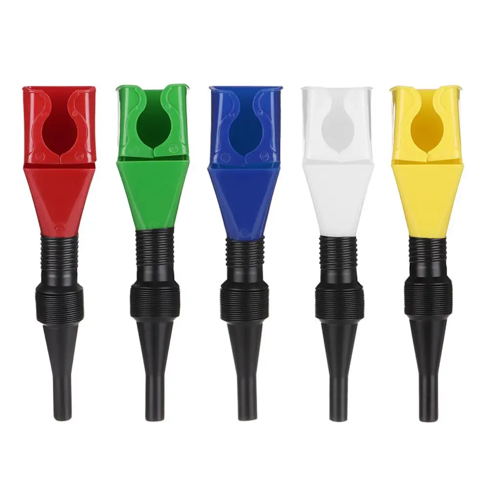 Plastic Car Motorcycle Refueling Gasoline Engine Oil Funnel Filter Transfer Tool Oil Change Funnel Accesorios