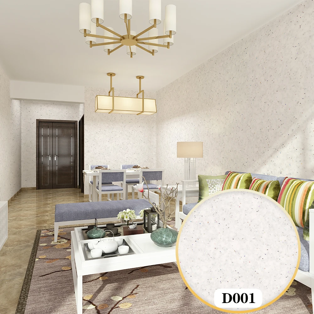 D001 Silk Plaster Liquid Wallpaper Wall Grace Coating Covering Paper