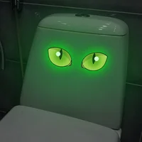 Creative Glowing the Dark Eyes Waterproof Stickers Perfect for Bathroom Toilet Wall Decoration Also Great Car Stickers 4