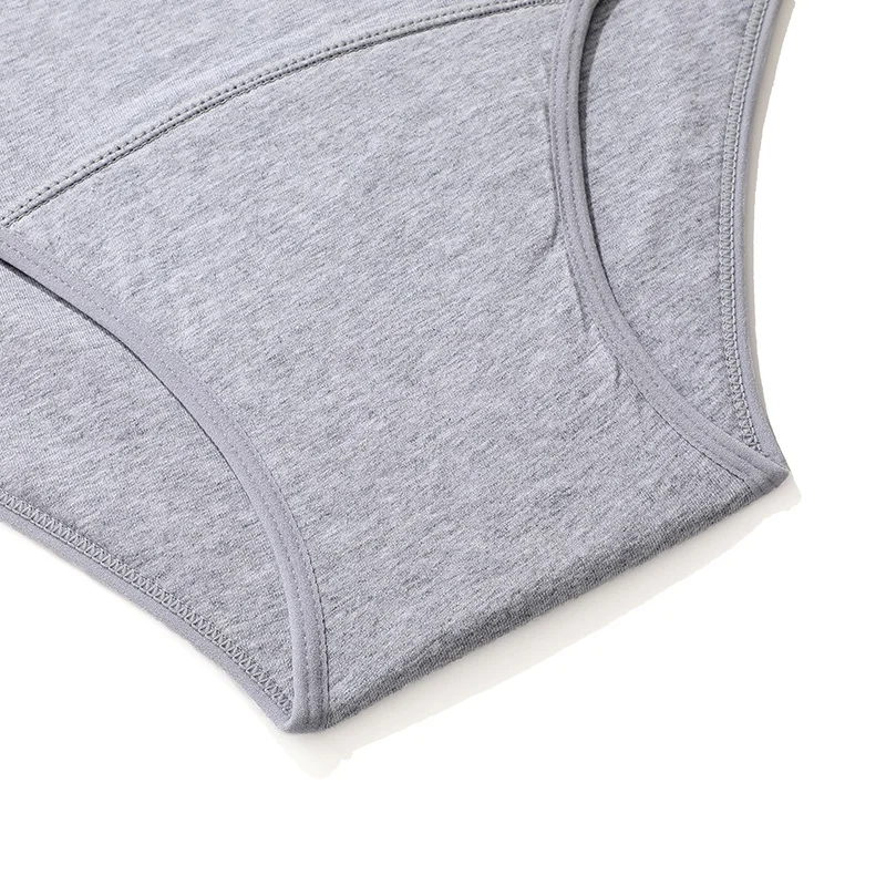 Women's Cotton High Waist Menstrual Period Underwear Seamless Absorption Leakproof Lingerie Breathable Physiological Panties New