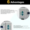 ST-861 1000W Lead-free Adjustable Hot Air Gun Rework Station Soldering 110/220V For Phone CPU Chip Repair Same QUICK 861DW 3