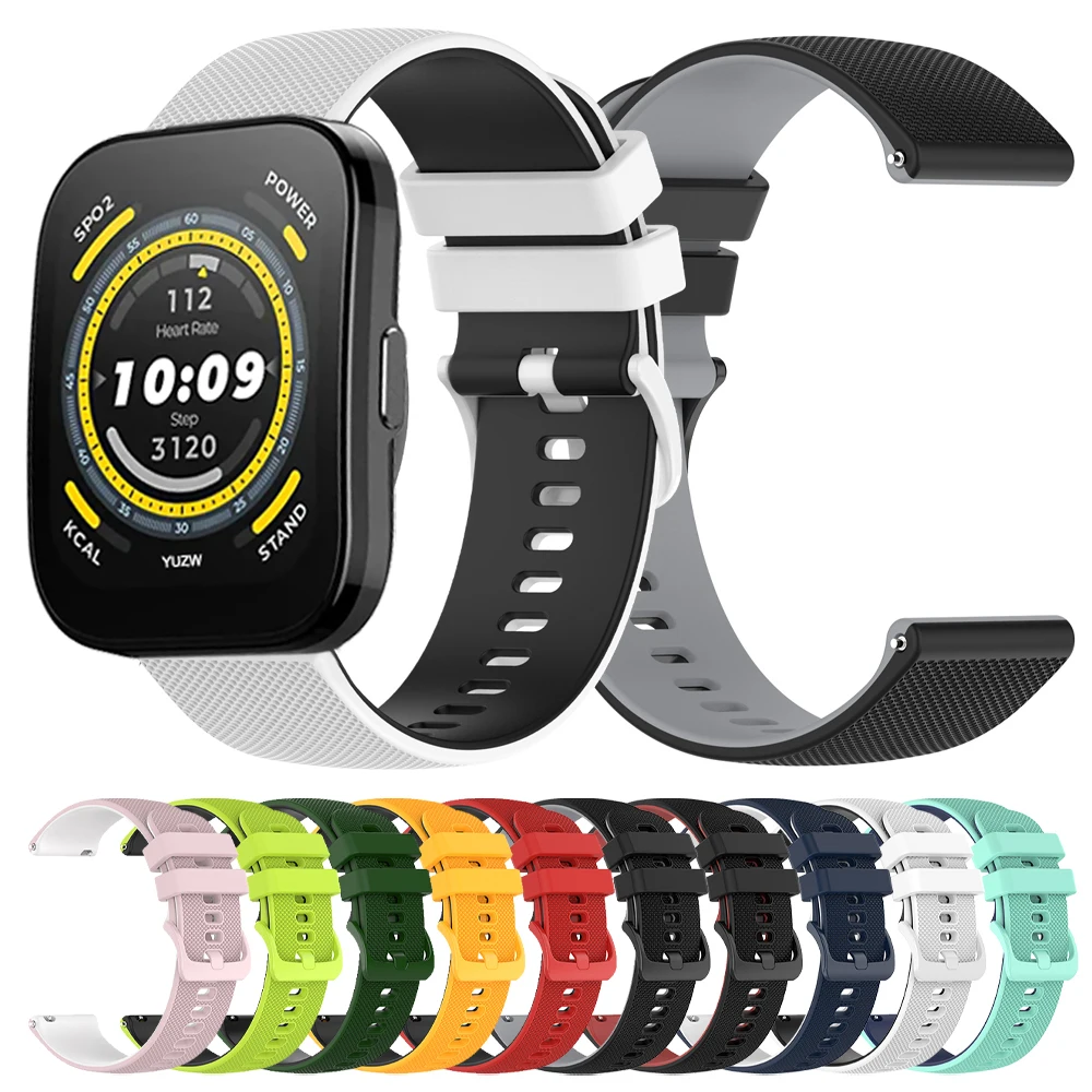 Sport Silicone Watch Band - 20mm & 22mm Adjustable Bracelet Strap