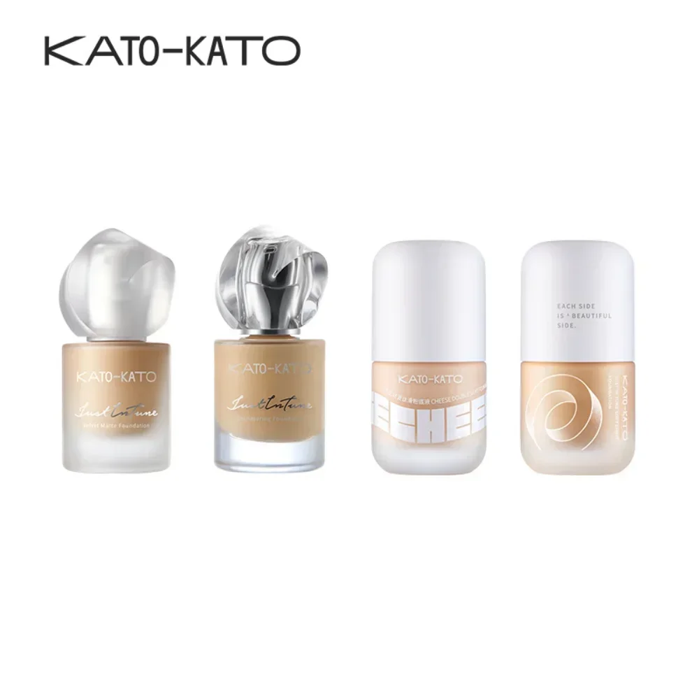 

KATO Velvet Matte Foundation Concealer Moisturizing Long-lasting Oil-control Invisible Pore Waterproof Makeup Cosmetics Skincare