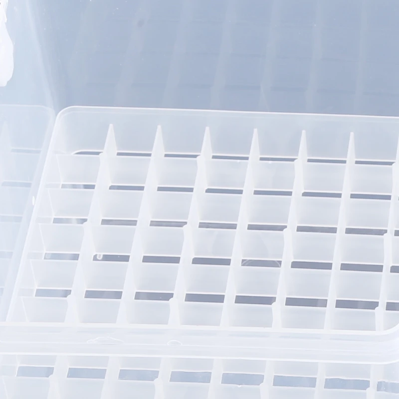 80 Slot Plastic Carrying Marker Case Holder Storage Organizer Box for Paint Sketch Markers-Fits for Markers Pen from 15mm to