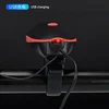 7588 Speaker Bicycle Light USB Led Waterproof With Horn Mountain Bike Dark Night Outdoor Riding Headlight 5