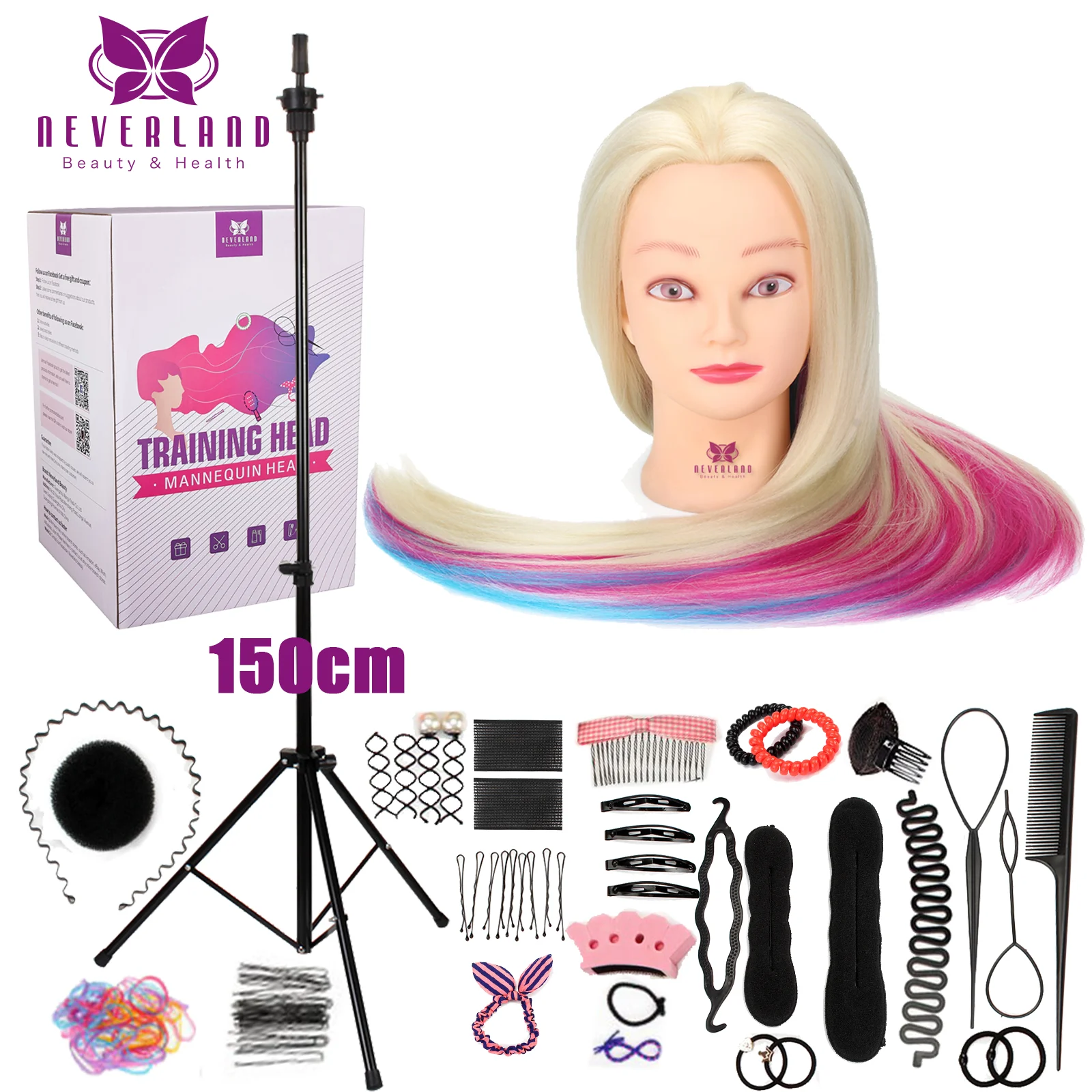 PopMannequinHoofdMetHaarTrainingVoorPraktijkStyling