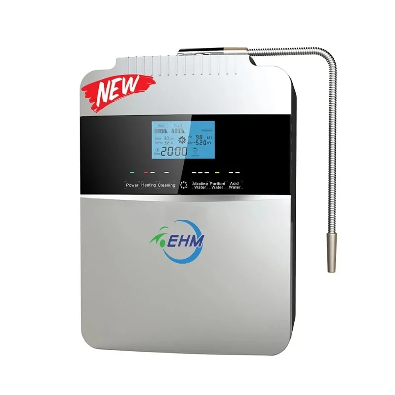 

Hi-tech Ion Water Machine with Alkaline Acid Water Touch Screen 8 Plates